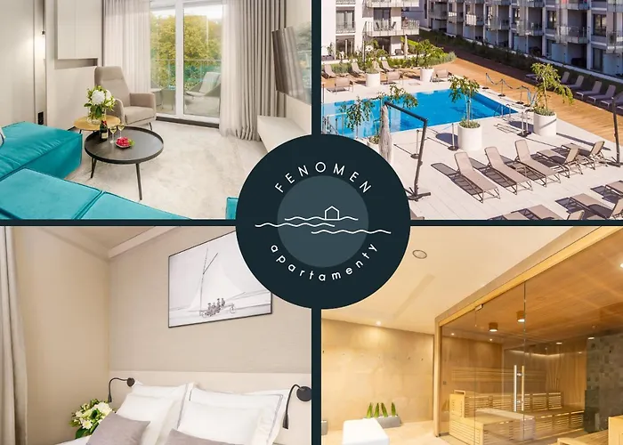 Apartament Premium Park&Sea, Nadmorskie Tarasy w Kołobrzegu Apartamenty Fenomen